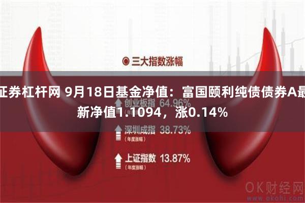 证券杠杆网 9月18日基金净值：富国颐利纯债债券A最新净值1.1094，涨0.14%